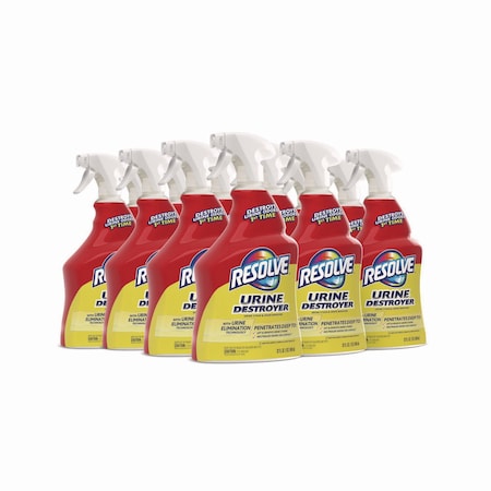 Resolve® Urine Destroyer, Citrus, 32 oz Spray Bottle, PK6 19200-99487